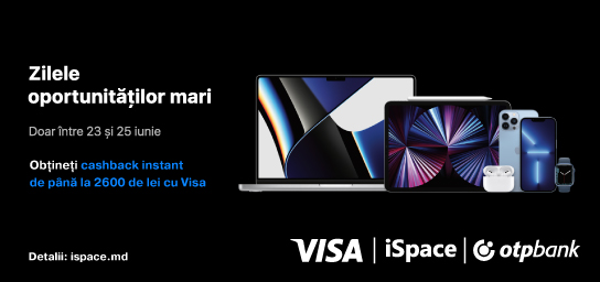 Câștigă până la 2600 lei cashback în primul magazin mono brand Apple