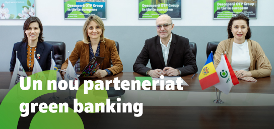 OTP Bank supports sustainable development in Moldova