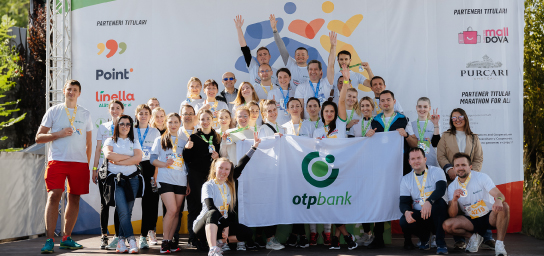 OTP Bank – 10 ani alături de Chisinau Marathon